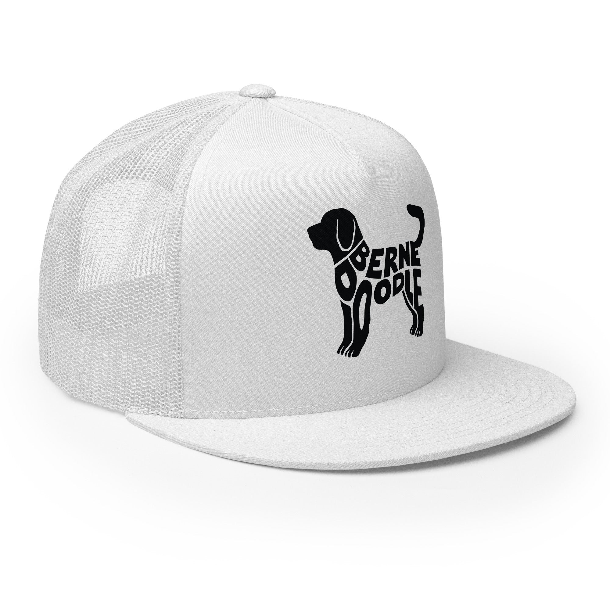 Bernedoodle Breed Trucker Cap - Image 36