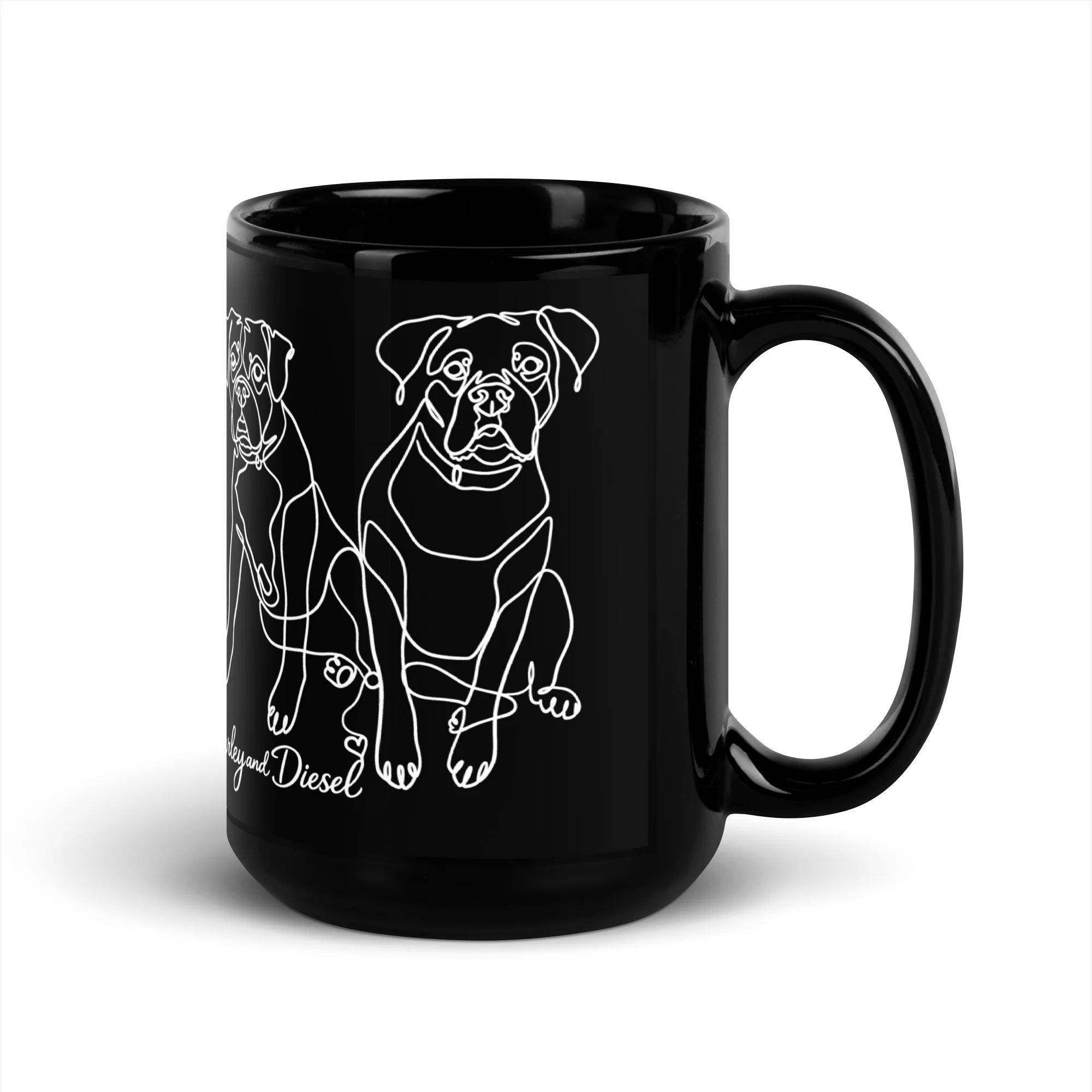 Sitting with Dogs [Harley & Diesel] Limited Edition