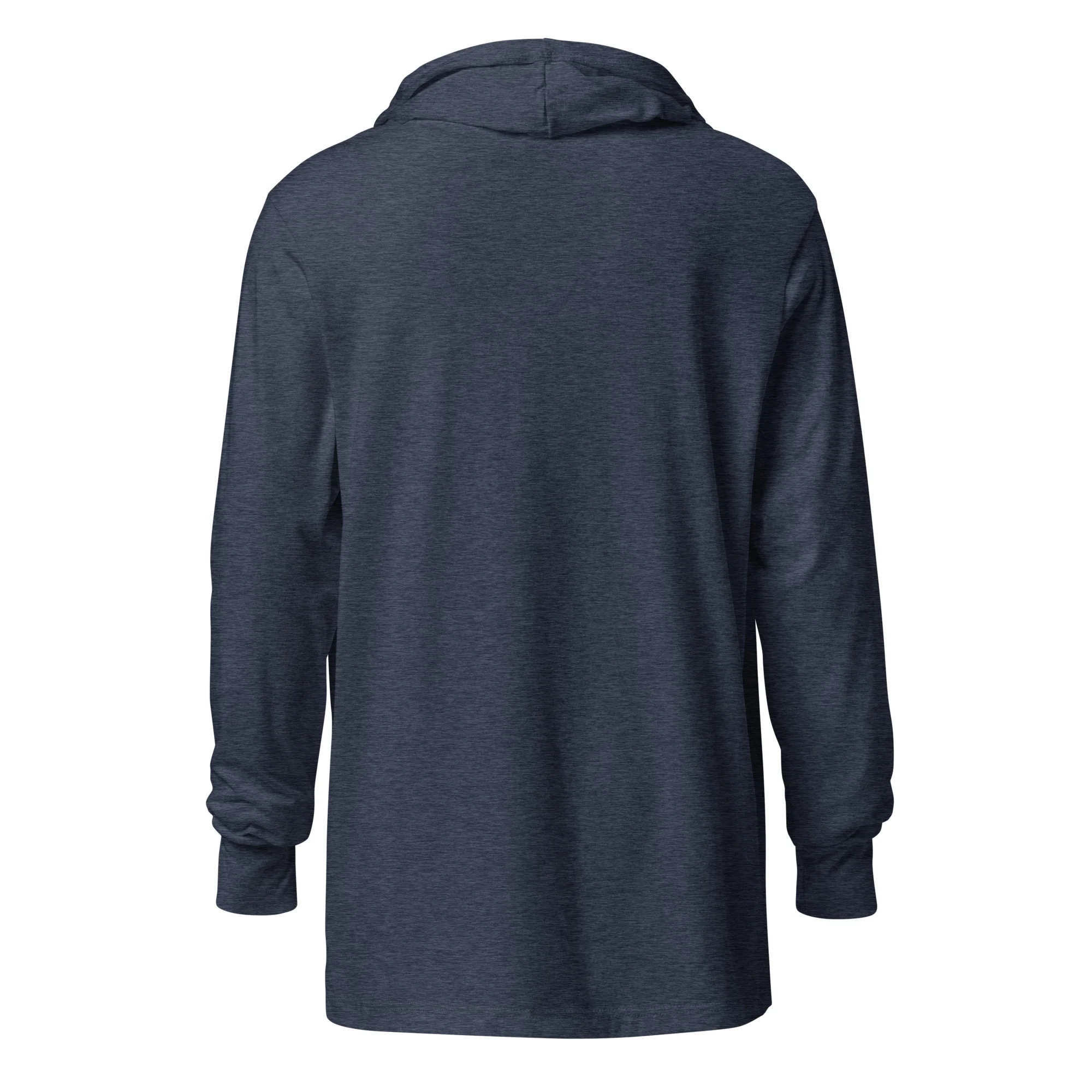 Sitting with Dogs [Pumpkin] Unisex Hooded long-sleeve tee - Image 4
