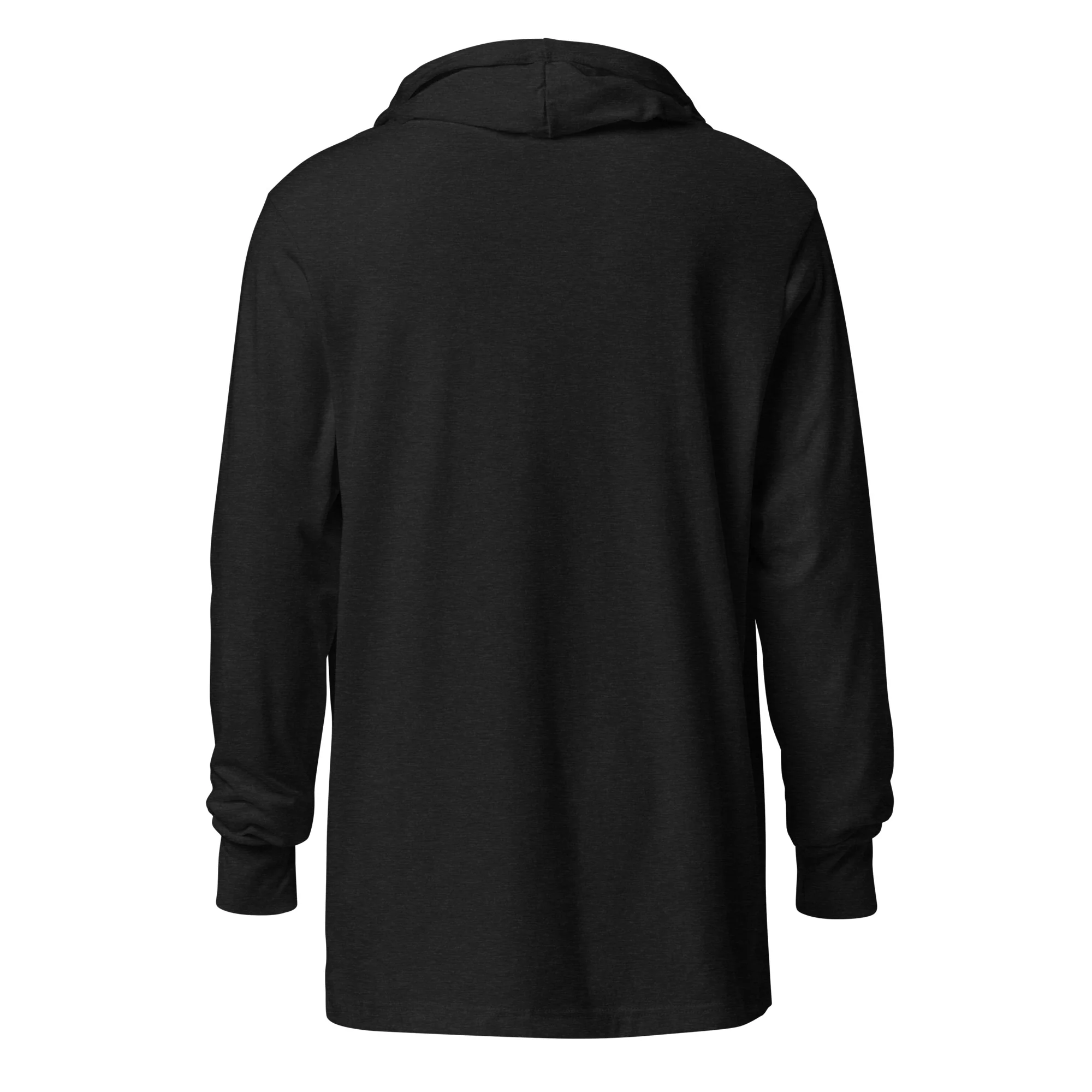Sitting with Dogs [Pumpkin] Unisex Hooded long-sleeve tee - Image 6